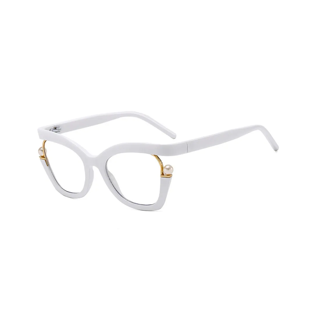 Pre Order:  Anti-Blue Light Frame Pearl Sunglasses