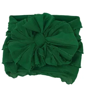 Ruffle Headband - Green