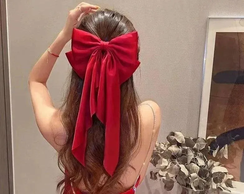 Satin Hair Bows