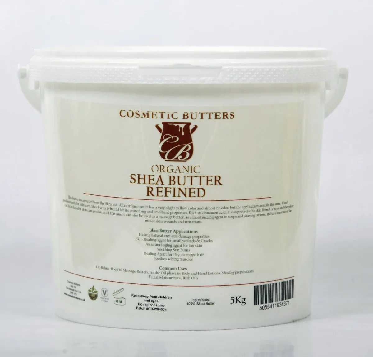 Shea Butter Refined (Organic)
