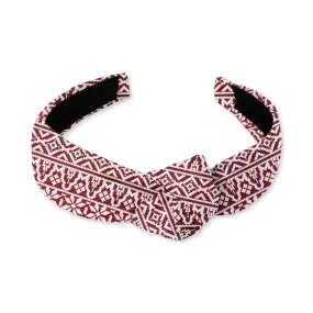 Snowflake - Knotted Headband