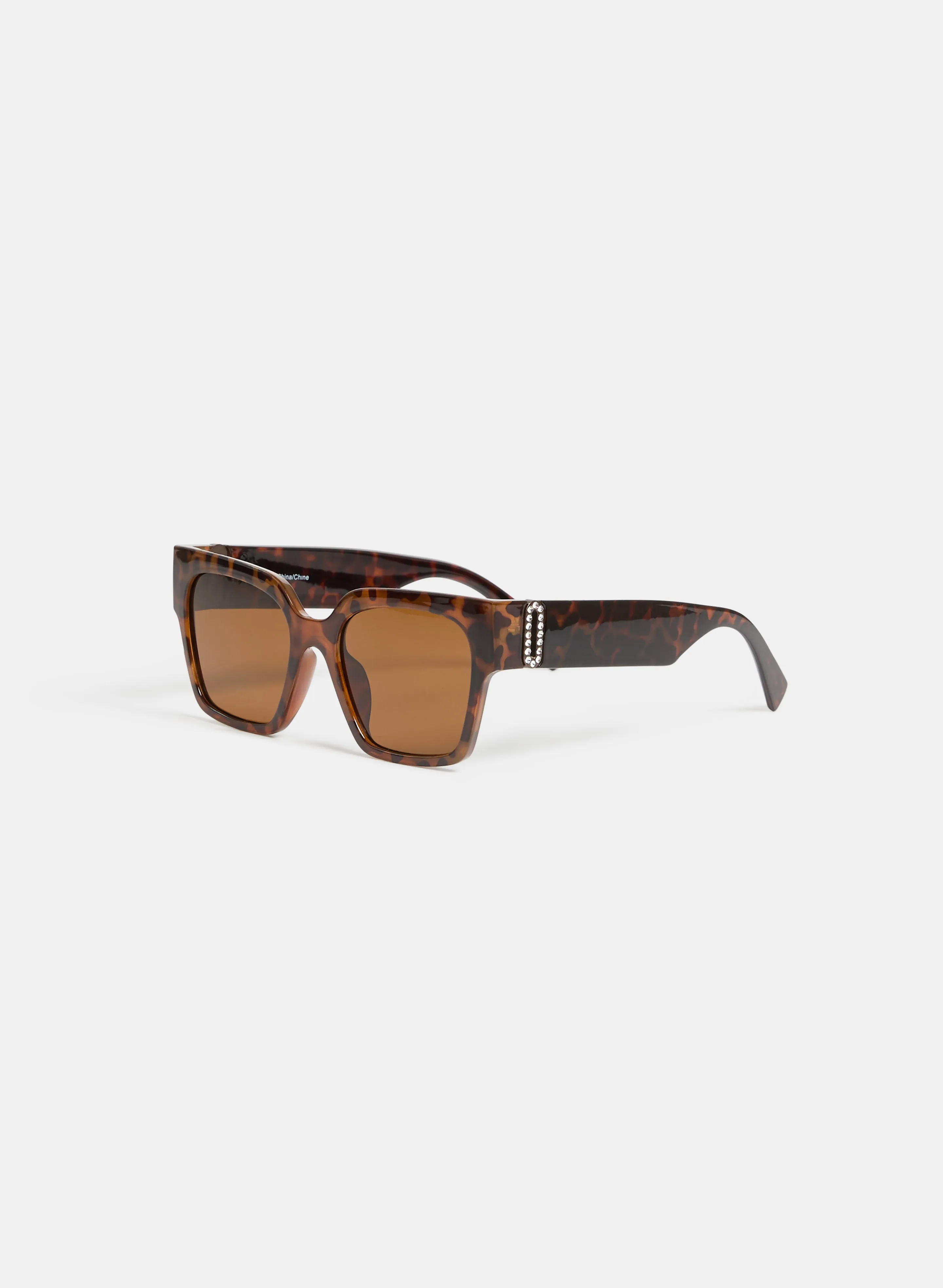 Square Tortoiseshell Sunglasses