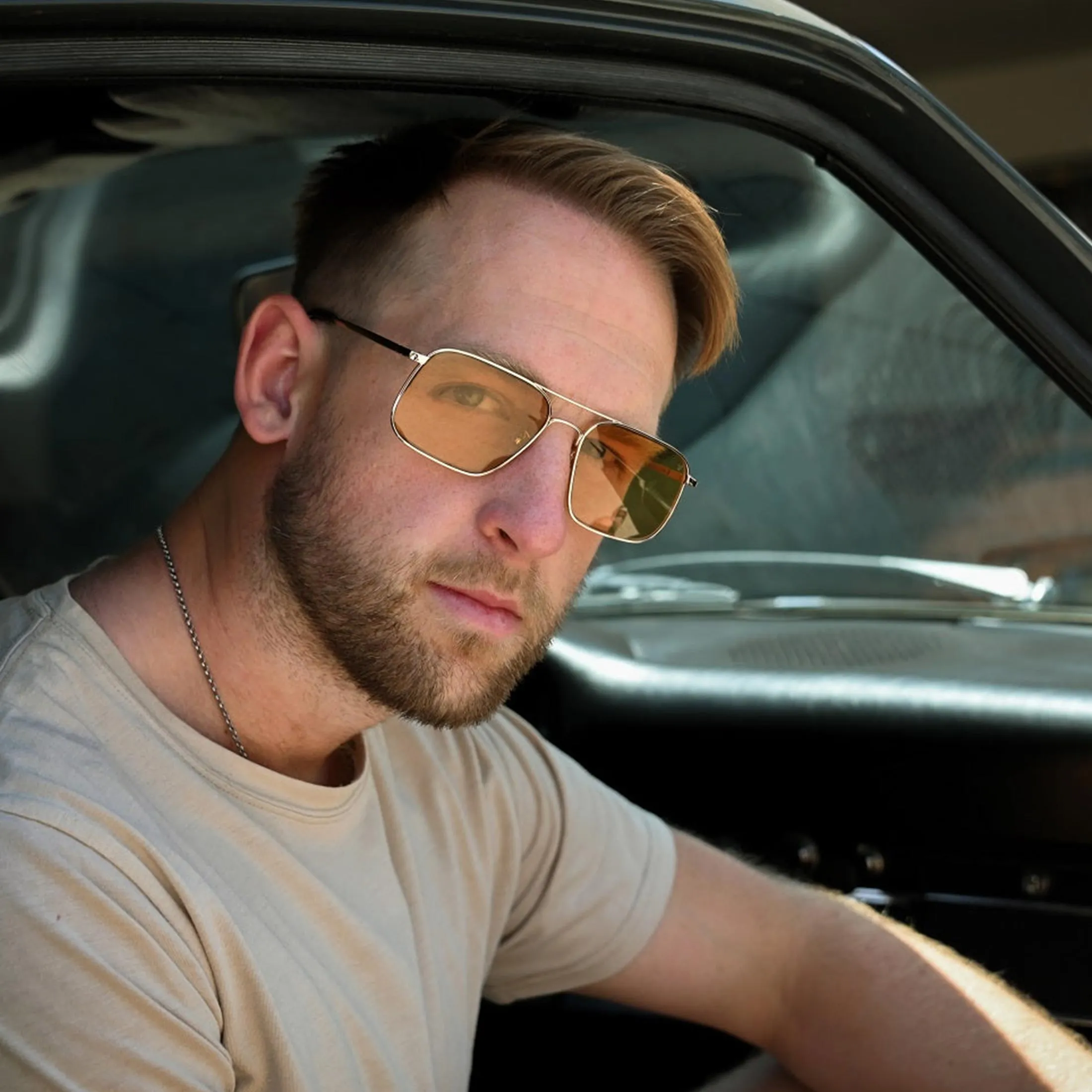 Steve McQueen® The Car 20 in Rose Gold - Yellow
