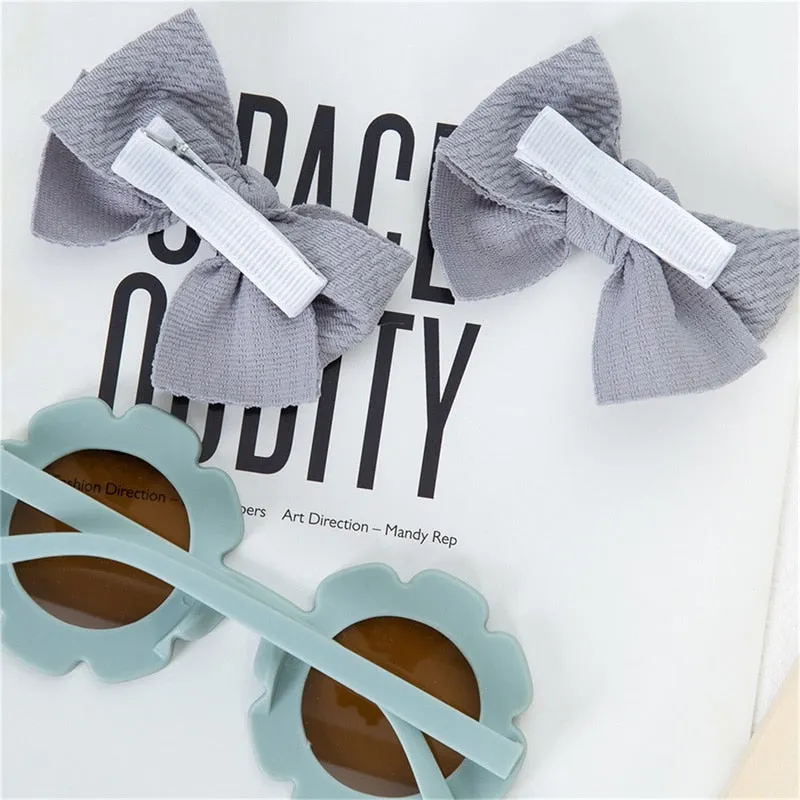 Sunflower Glasses with Clip