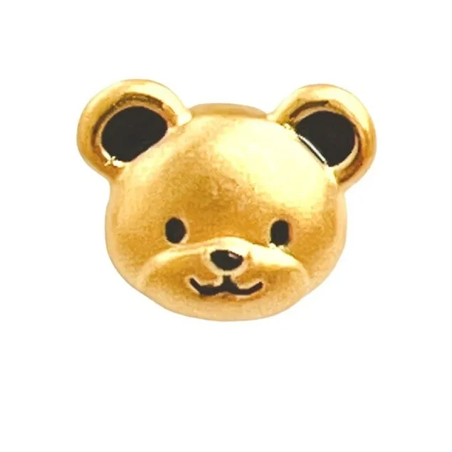 TAKA Jewellery 999 Pure Gold Charm Bear
