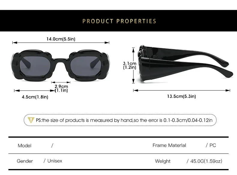 TEEK - Swollen Rare Square Sunglasses