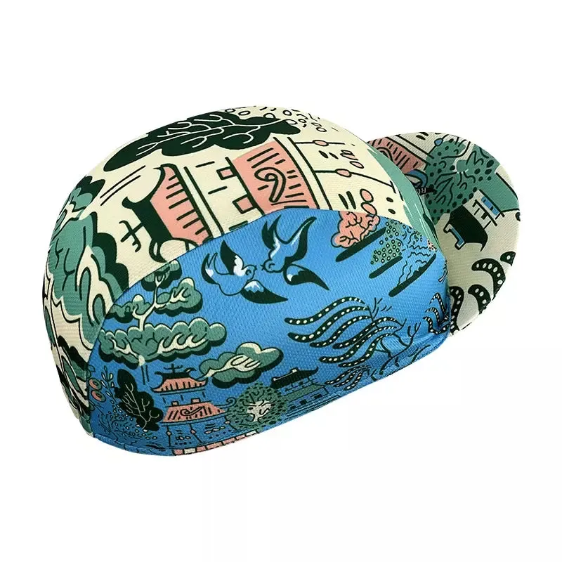 Topi Sepeda Asian Design Cycling Cap