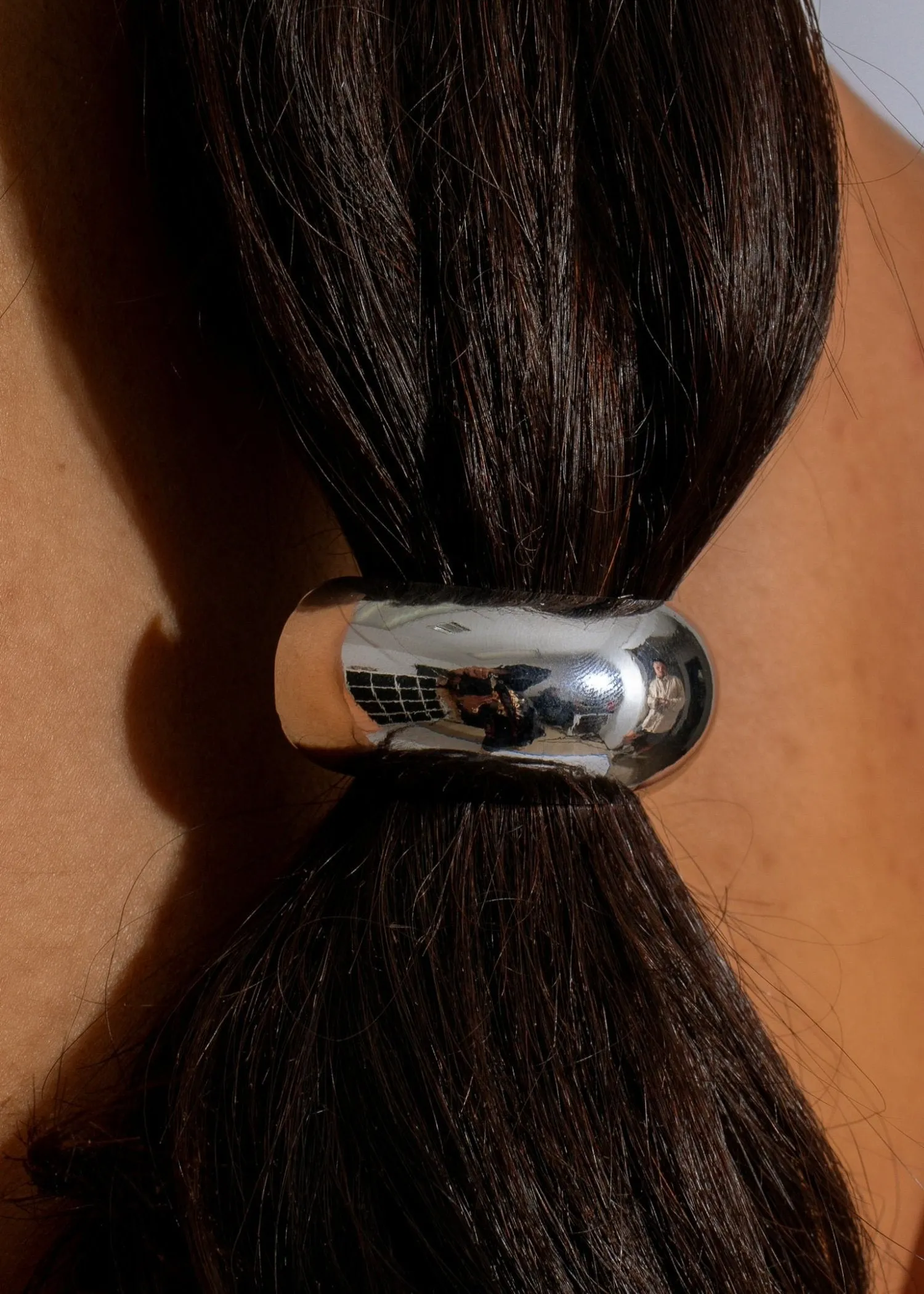Twilight Duo Hair Tie Silver