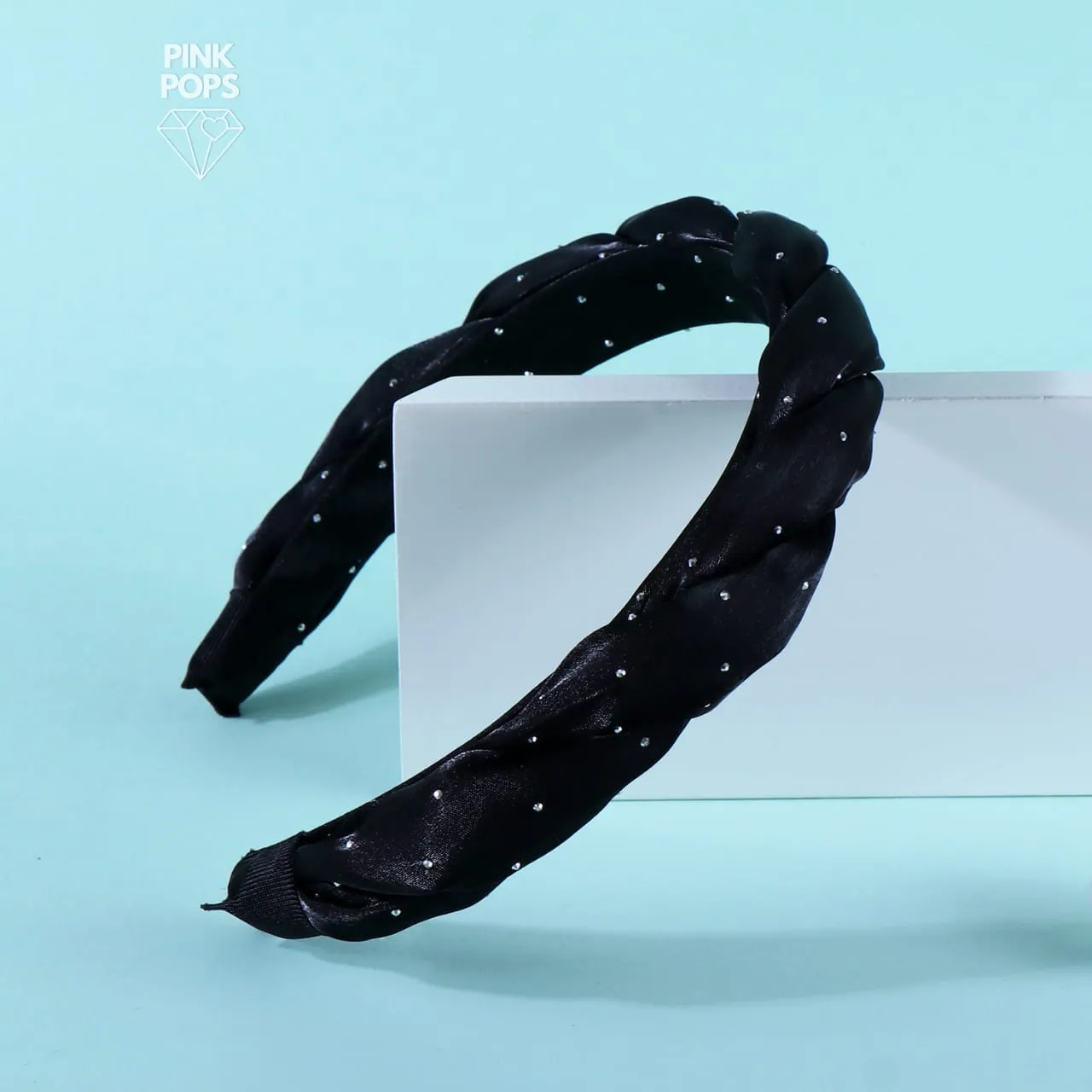 Unique Pastel Faux Stone Waved Headbands