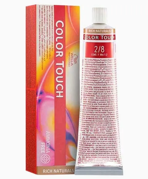 Wella Colour Touch Rich Naturals Hair Dye Tint 60ml FULL RANGE