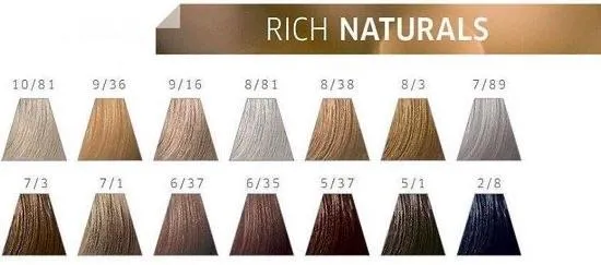 Wella Colour Touch Rich Naturals Hair Dye Tint 60ml FULL RANGE