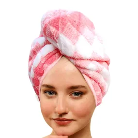 Wren High Absorbent Hair Towel - Pink