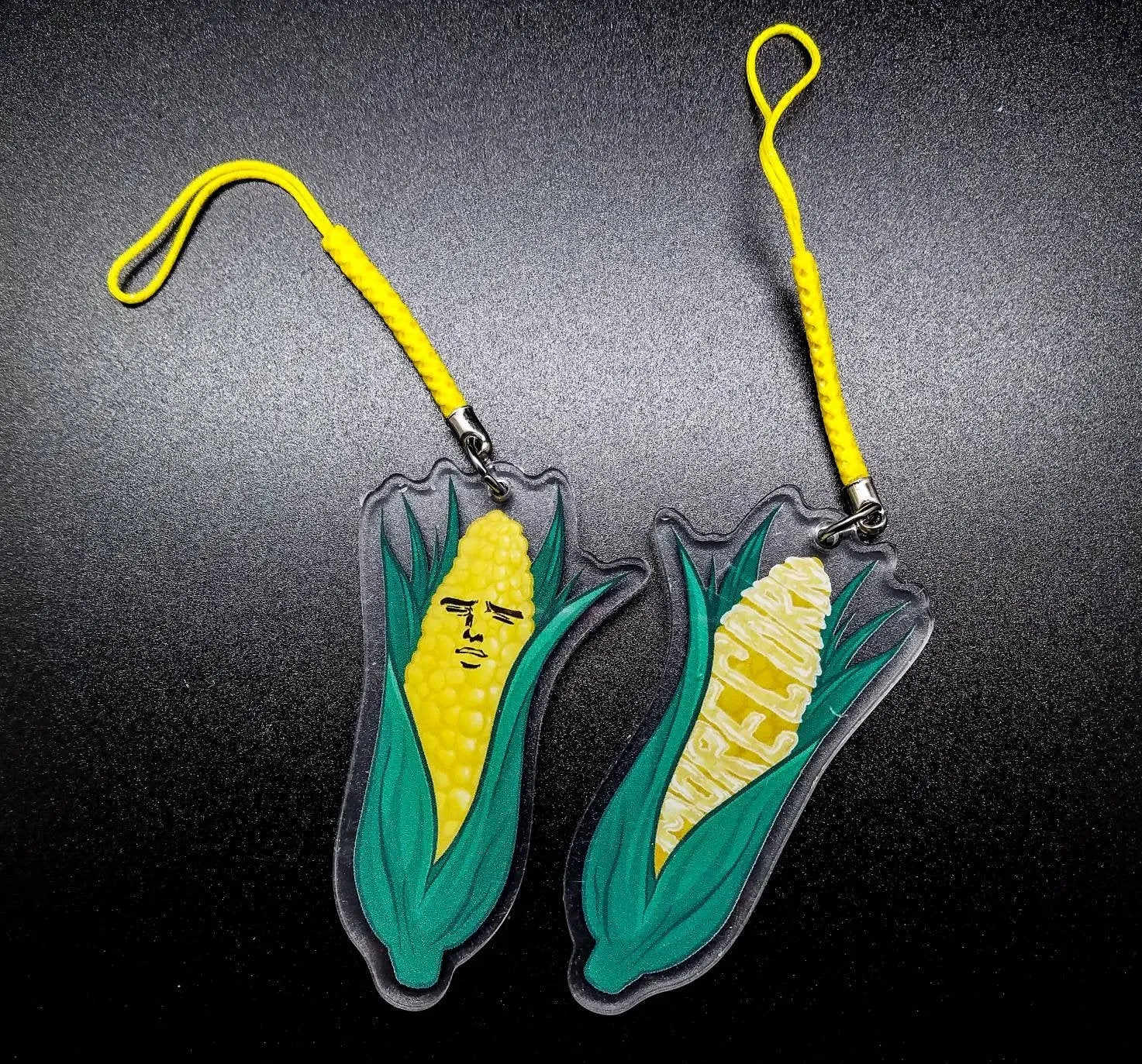 Yaoi Corn Acrylic Charm